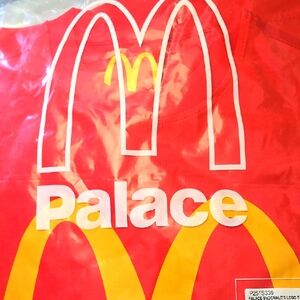 Palace Red T-Shirt with Yellow Logo